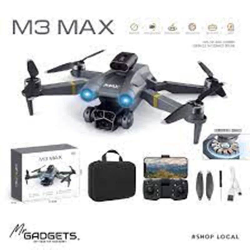 کوادکوپتر M3 MAX موتور براشلس