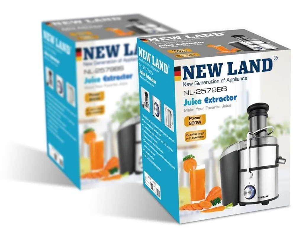 آبمیوه گیر تک کاره نیولند مدل NEWLAND NL-2579S