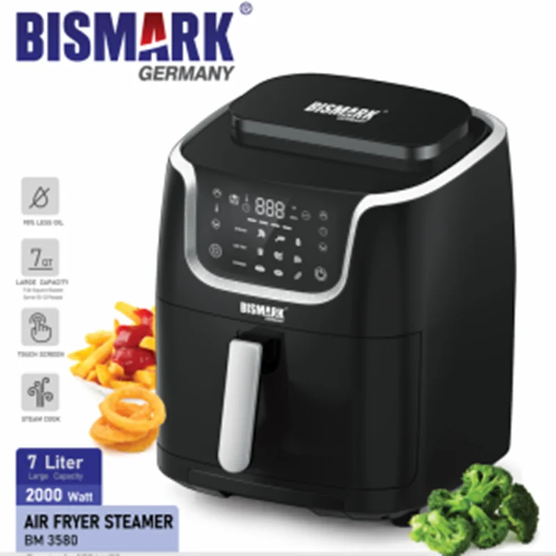 سرخ کن بدون روغن بیسمارک مدل BISMARK BM3580